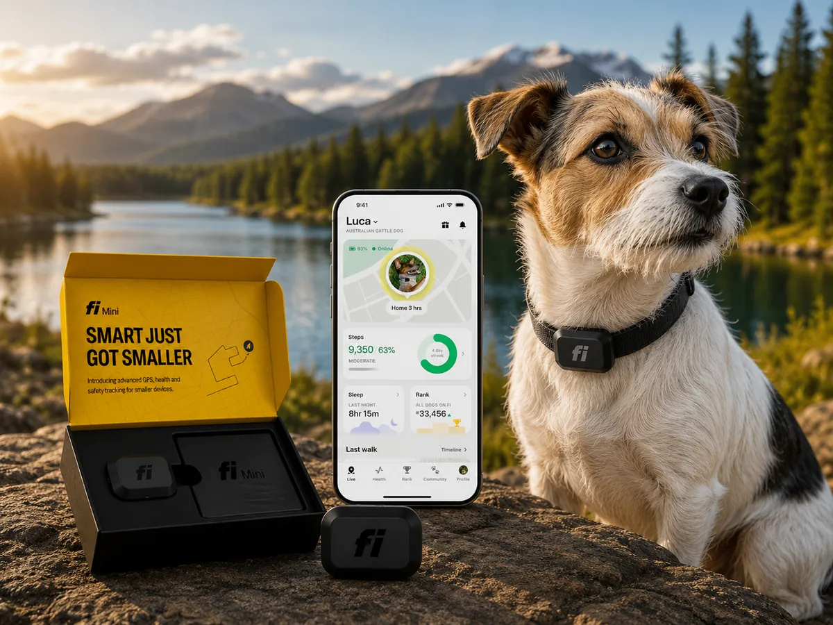 Fi Mini GPS dog tracker